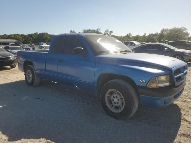 1B7GL22X2WS528163 - 1998 DODGE DAKOTA BLUE photo 4