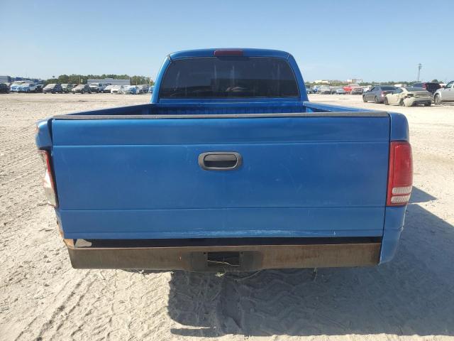1B7GL22X2WS528163 - 1998 DODGE DAKOTA BLUE photo 6