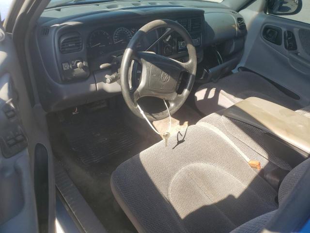 1B7GL22X2WS528163 - 1998 DODGE DAKOTA BLUE photo 8
