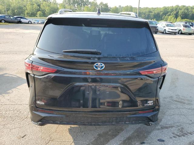 5TDDRKEC9NS119126 - 2022 TOYOTA SIENNA XSE BLACK photo 6