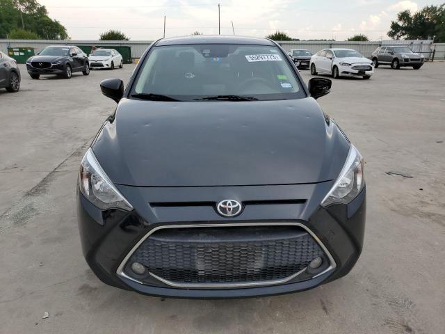 3MYDLBYV9KY522611 - 2019 TOYOTA YARIS L BLACK photo 5