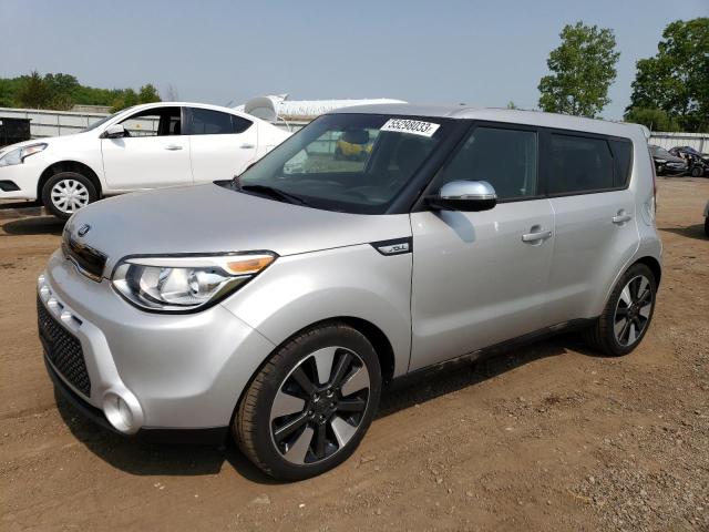 KNDJX3A58F7764593 - 2015 KIA SOUL ! SILVER photo 1