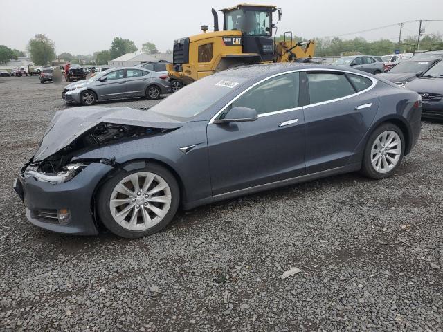 5YJSA1E25HF192230 - 2017 TESLA MODEL S GRAY photo 1