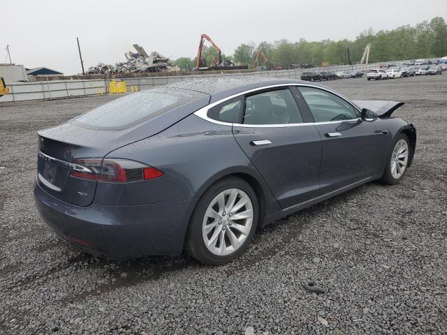 5YJSA1E25HF192230 - 2017 TESLA MODEL S GRAY photo 3