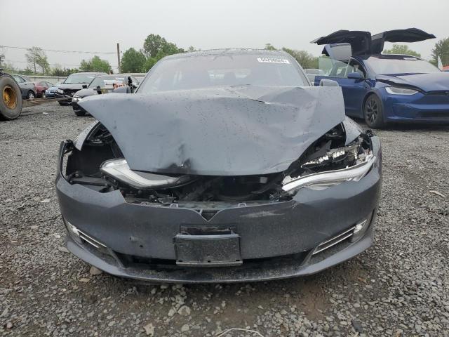 5YJSA1E25HF192230 - 2017 TESLA MODEL S GRAY photo 5