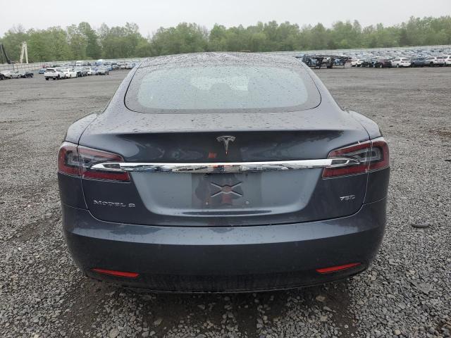 5YJSA1E25HF192230 - 2017 TESLA MODEL S GRAY photo 6