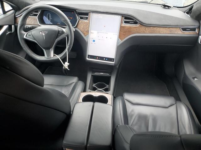 5YJSA1E25HF192230 - 2017 TESLA MODEL S GRAY photo 8