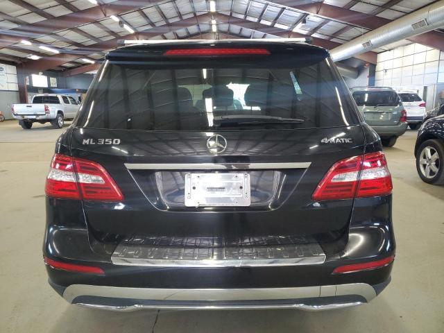4JGDA5HB5CA024077 - 2012 MERCEDES-BENZ ML 350 4MATIC BLACK photo 6