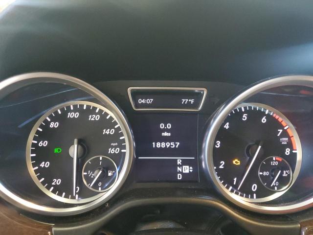 4JGDA5HB5CA024077 - 2012 MERCEDES-BENZ ML 350 4MATIC BLACK photo 9