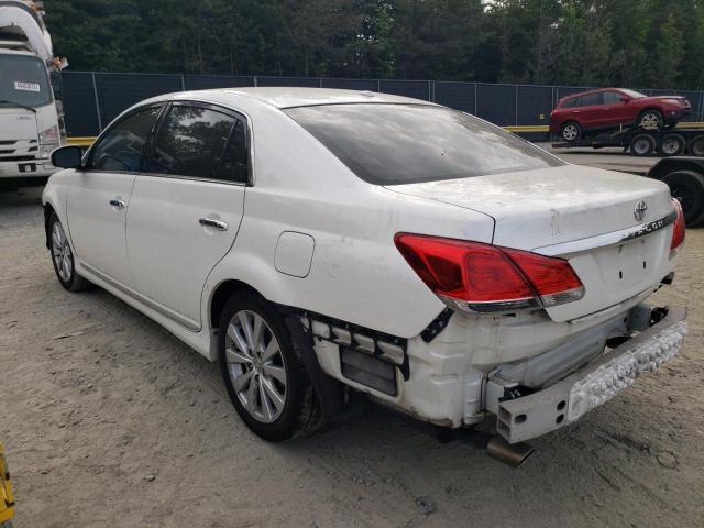 4T1BK3DB8BU430222 - 2011 TOYOTA AVALON BASE 白色 照片 2