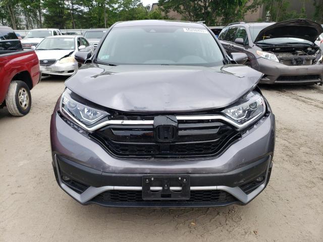 2HKRW2H54MH640237 - 2021 HONDA CR-V EX GRAY photo 5