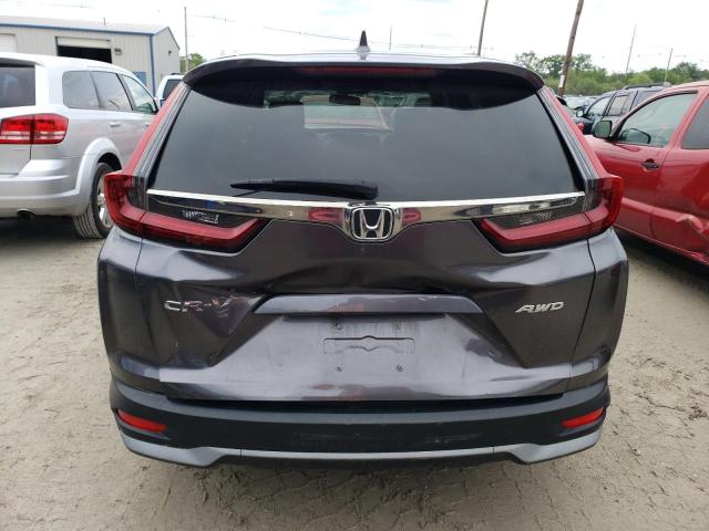 2HKRW2H54MH640237 - 2021 HONDA CR-V EX GRAY photo 6