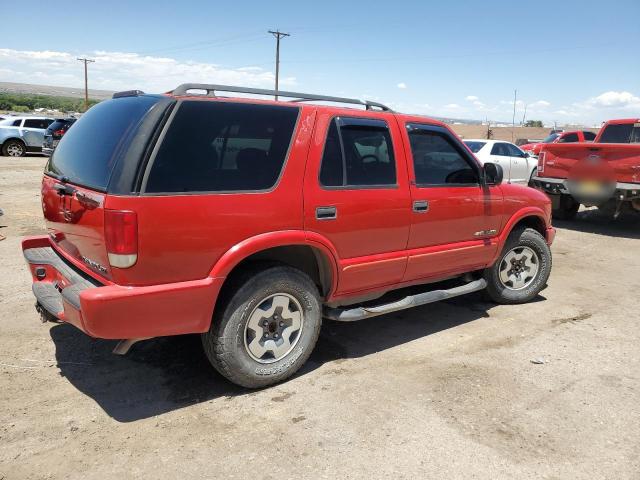 1GNDT13X43K110251 - 2003 CHEVROLET BLAZER RED photo 3