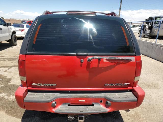 1GNDT13X43K110251 - 2003 CHEVROLET BLAZER RED photo 6