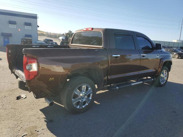 5TFAW5F19EX400489 - 2014 TOYOTA TUNDRA CREWMAX PLATINUM 棕色 照片 3