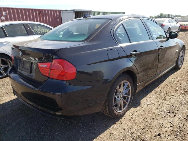 WBAPK5C58AA652922 - 2010 BMW 325XI XI SULEV BLACK photo 4