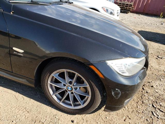 WBAPK5C58AA652922 - 2010 BMW 325XI XI SULEV BLACK photo 9
