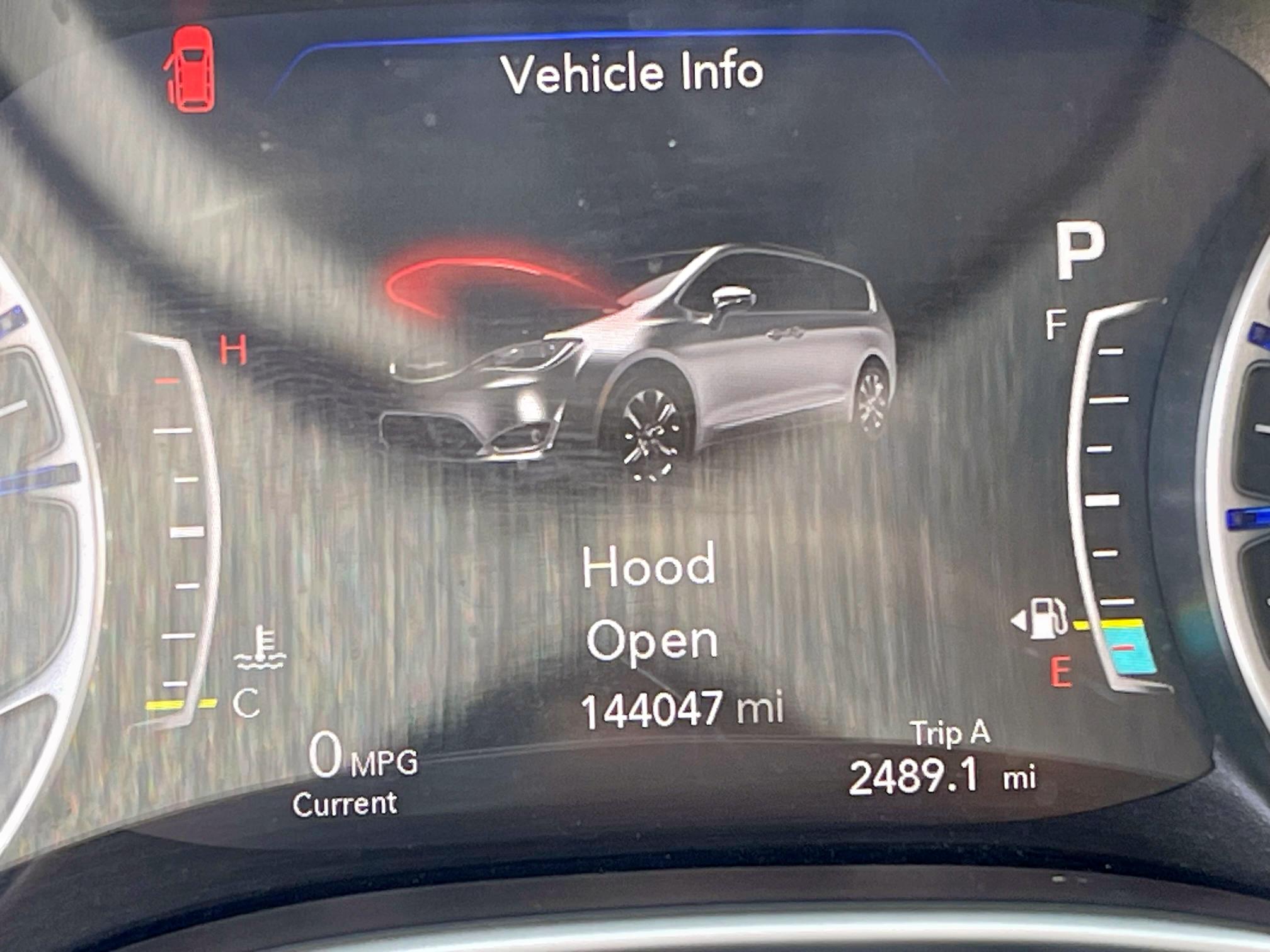 2C4RC1EG2HR811746 - 2017 CHRYSLER PACIFICA TOURING L PLUS BLUE photo 8