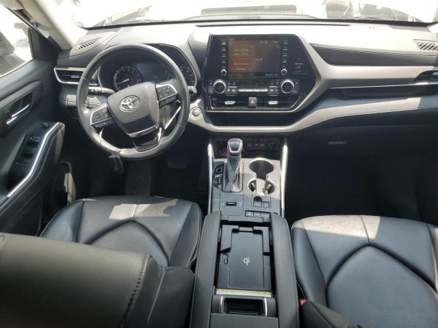 5TDGZRAH0LS009733 - 2020 TOYOTA HIGHLANDER XLE Gümüş foto 8