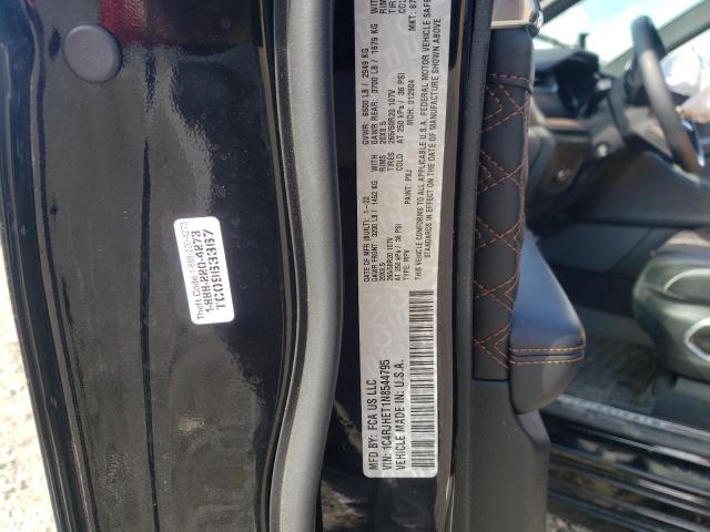 1C4RJHET1N8544795 - 2022 JEEP GRAND CHER SUMMIT 黑色 照片 13