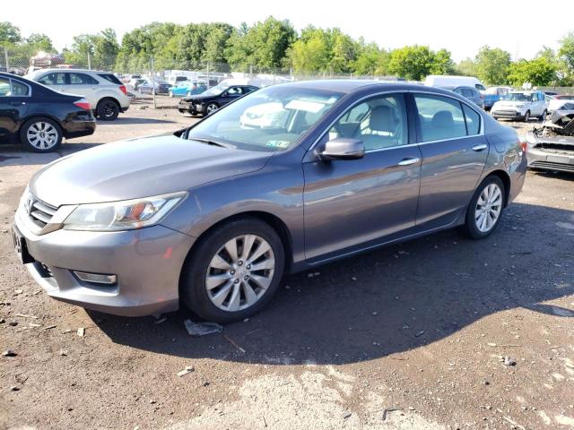 1HGCR3F88DA004798 - 2013 HONDA ACCORD EXL GRAY photo 1