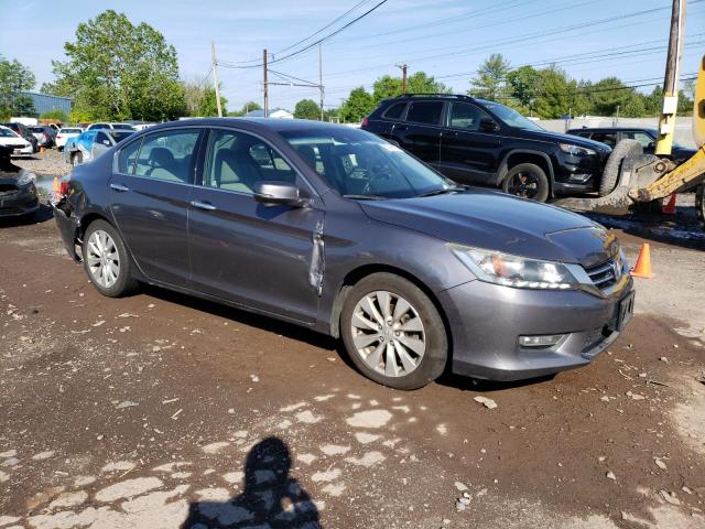 1HGCR3F88DA004798 - 2013 HONDA ACCORD EXL GRAY photo 4