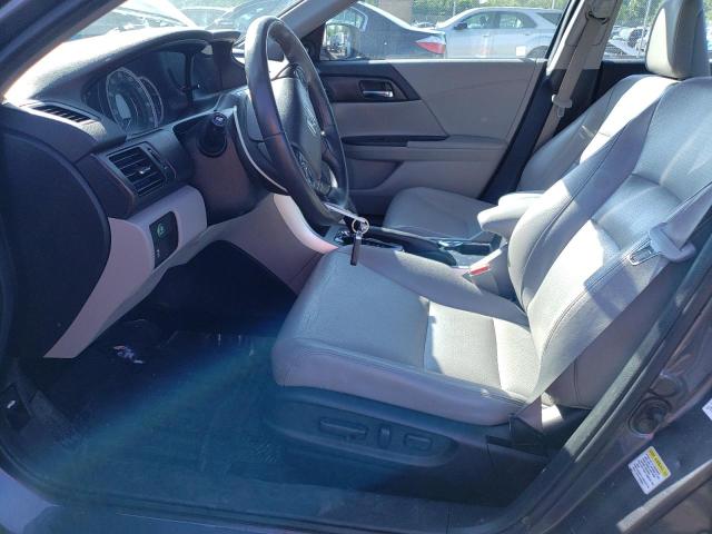 1HGCR3F88DA004798 - 2013 HONDA ACCORD EXL GRAY photo 7