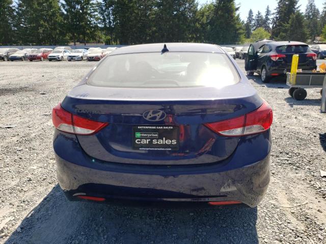 5NPDH4AE9BH018269 - 2011 HYUNDAI ELANTRA GLS BLUE photo 6