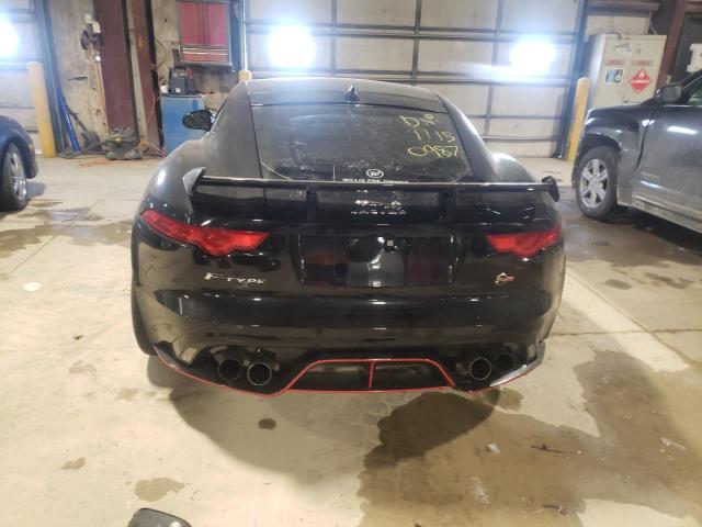 SAJWJ6J85HMK40987 - 2017 JAGUAR F-TYPE SVR BLACK photo 6