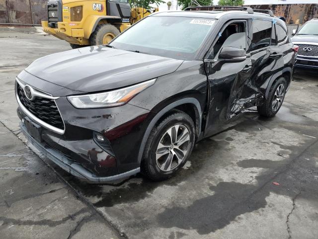 5TDHZRAH6LS000684 - 2020 TOYOTA HIGHLANDER XLE Qara foto 1
