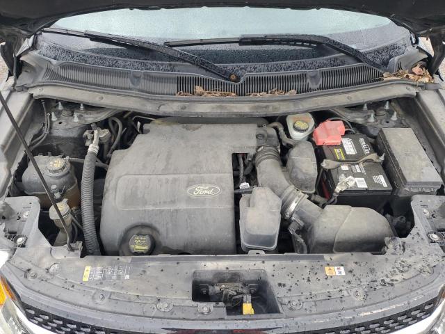 1FM5K7F83DGA93854 - 2013 FORD EXPLORER LIMITED შავი ფოტო 12