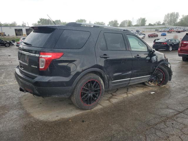 1FM5K7F83DGA93854 - 2013 FORD EXPLORER LIMITED შავი ფოტო 3