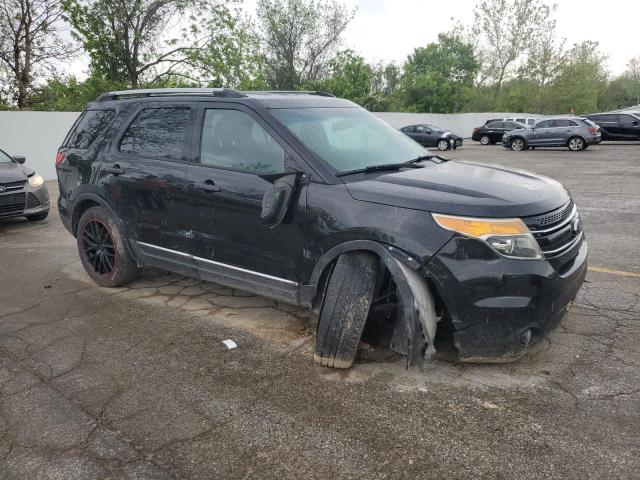 1FM5K7F83DGA93854 - 2013 FORD EXPLORER LIMITED შავი ფოტო 4