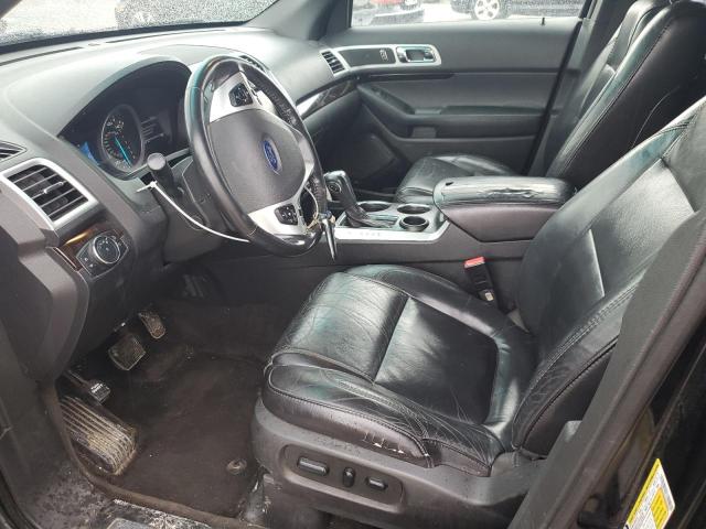 1FM5K7F83DGA93854 - 2013 FORD EXPLORER LIMITED შავი ფოტო 7