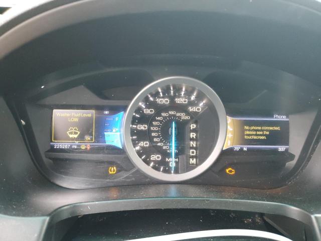 1FM5K7F83DGA93854 - 2013 FORD EXPLORER LIMITED შავი ფოტო 9