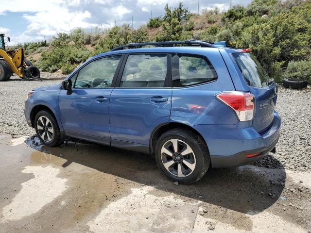 JF2SJABCXHH435898 - 2017 SUBARU FORESTER 2.5I BLUE photo 2