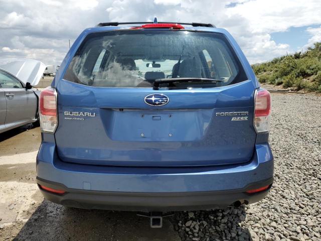 JF2SJABCXHH435898 - 2017 SUBARU FORESTER 2.5I BLUE photo 6