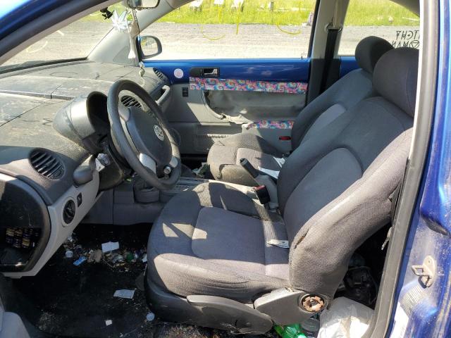 3VWBK21C93M416473 - 2003 VOLKSWAGEN NEW BEETLE GL 蓝色 照片 7