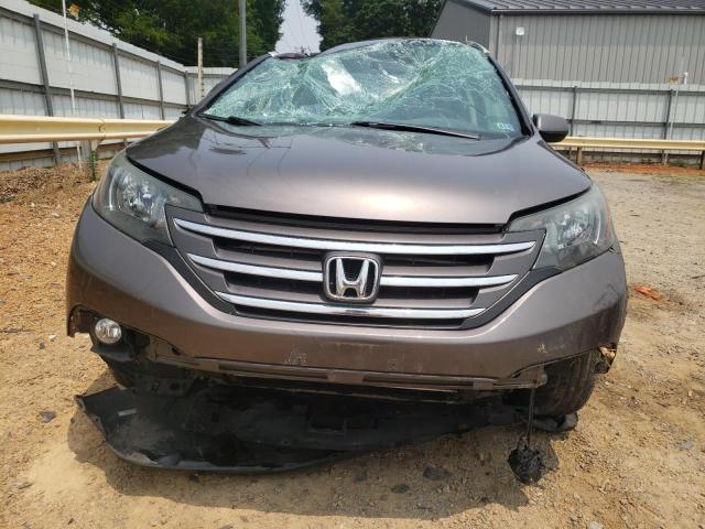 2HKRM4H77EH620181 - 2014 HONDA CR-V EXL GRAY photo 5