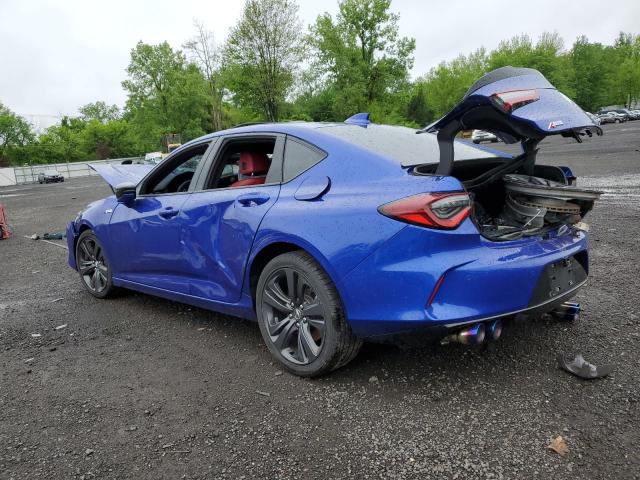 19UUB5F53MA004069 - 2021 ACURA TLX TECH A BLUE photo 2
