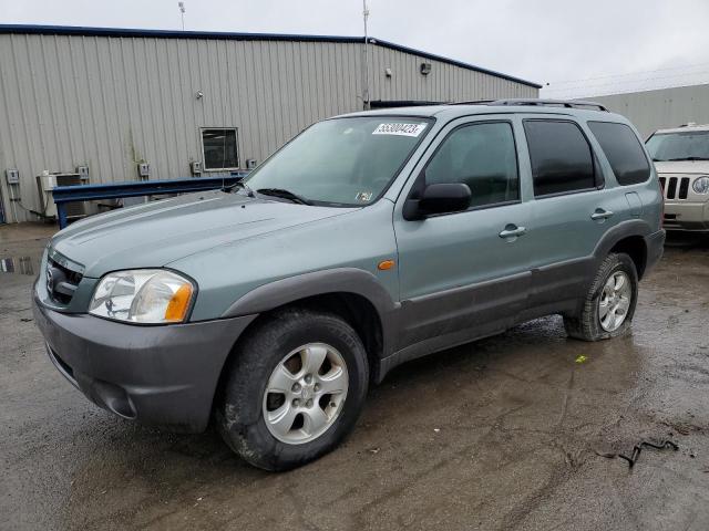 4F2CZ94194KM33899 - 2004 MAZDA TRIBUTE LX GREEN photo 1