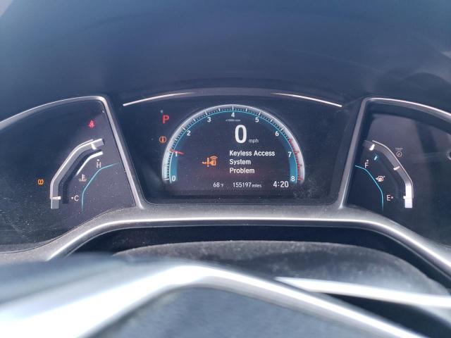 2HGFC1F71GH646649 - 2016 HONDA CIVIC EXL SILVER photo 9