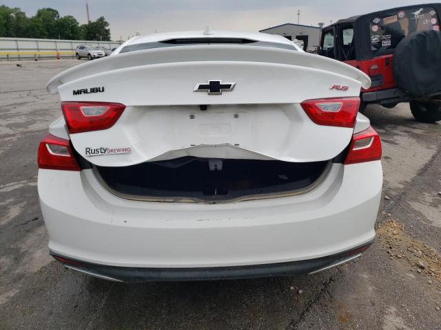 1G1ZG5ST2NF204724 - 2022 CHEVROLET MALIBU RS WHITE photo 6
