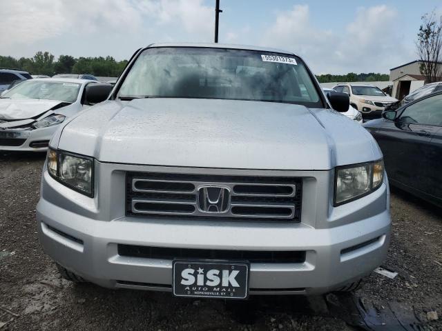 2HJYK16277H522265 - 2007 HONDA RIDGELINE RT SILVER photo 5