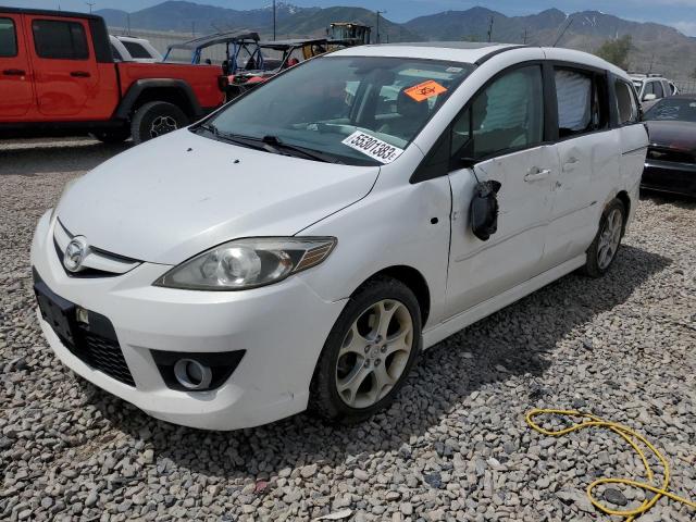 JM1CR293880326149 - 2008 MAZDA MAZDA 5 WHITE photo 1