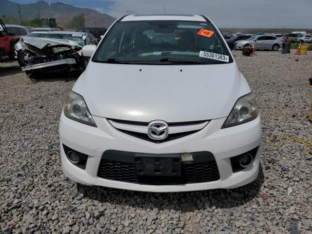 JM1CR293880326149 - 2008 MAZDA MAZDA 5 WHITE photo 5