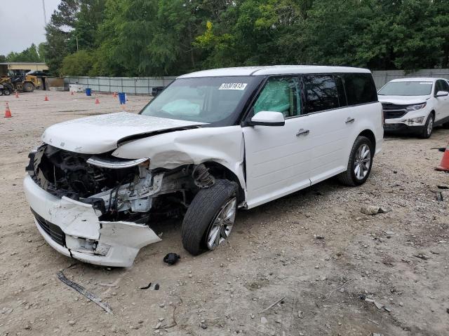 2FMGK5D89KBA36207 - 2019 FORD FLEX LIMITED WHITE photo 1