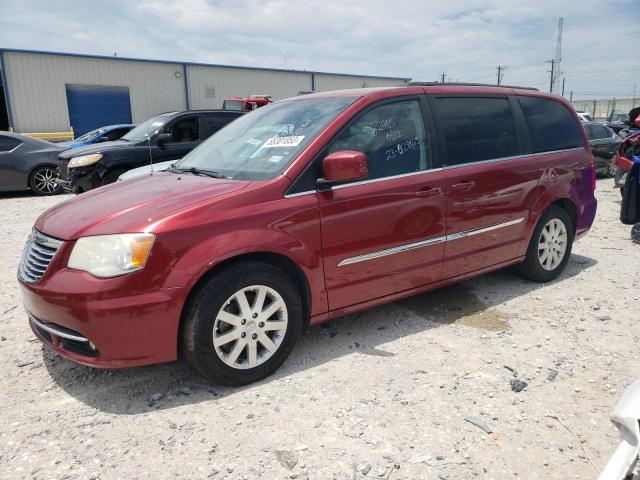 2C4RC1BG1ER159900 - 2014 CHRYSLER TOWN & COU TOURING RED photo 1