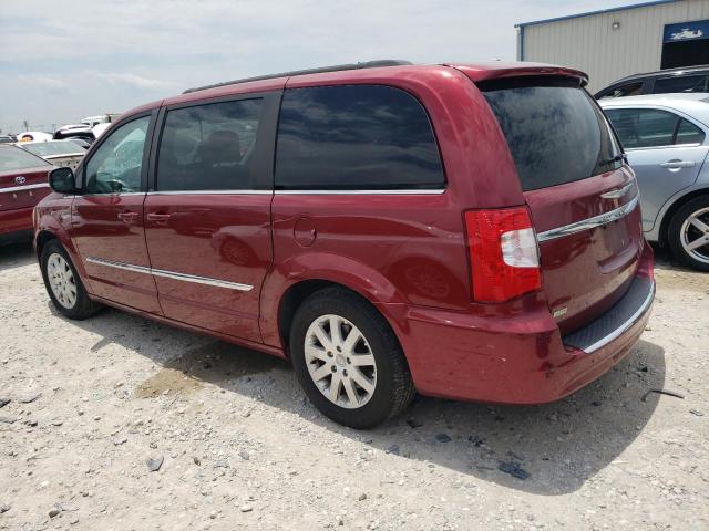 2C4RC1BG1ER159900 - 2014 CHRYSLER TOWN & COU TOURING RED photo 2