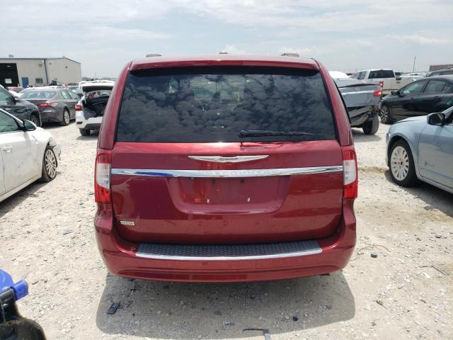 2C4RC1BG1ER159900 - 2014 CHRYSLER TOWN & COU TOURING RED photo 6